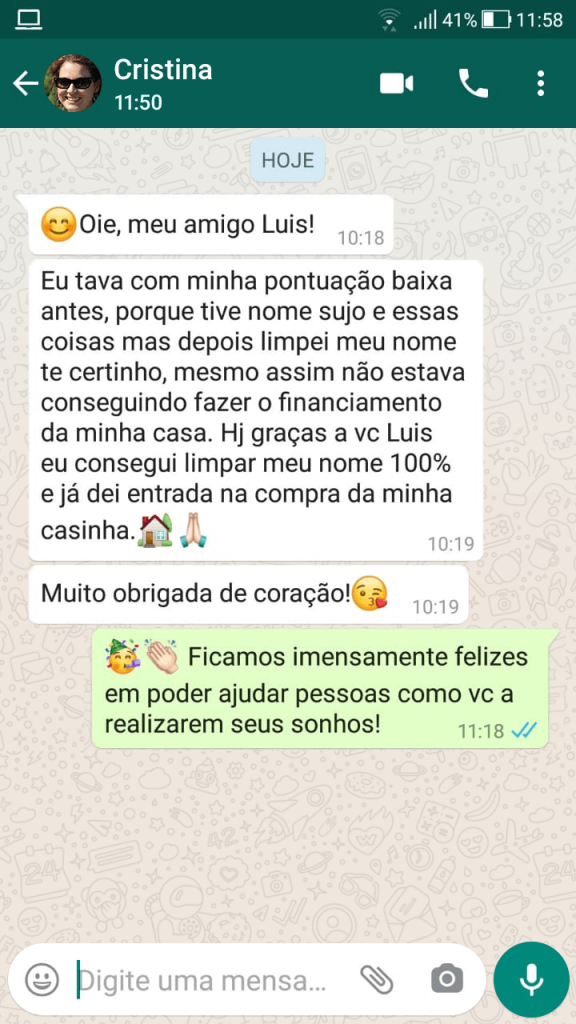 Depoimento Cristina